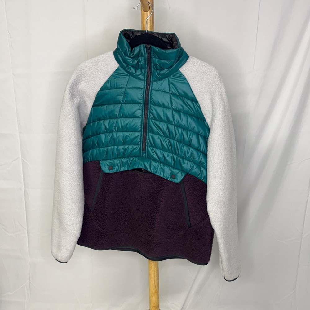 Mountain Hardwear Altius Hybrid Fleece Puffer Pullover Half Zip